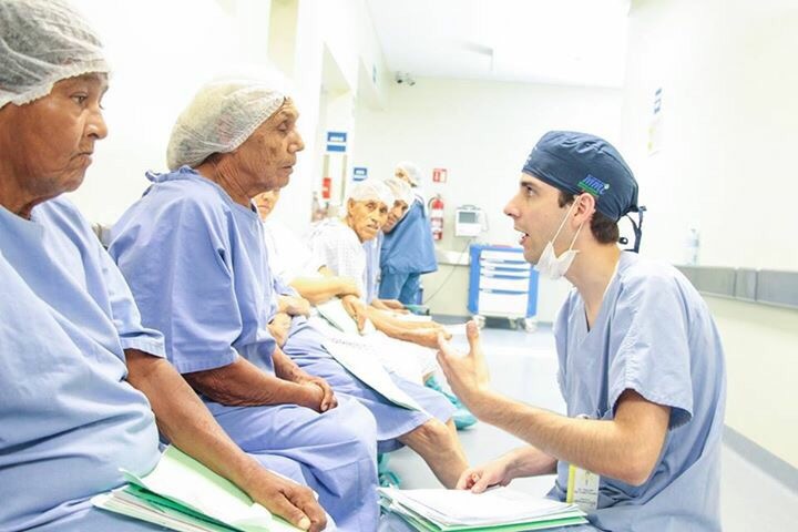 Medical Staff Speaking to Patients in Mexico