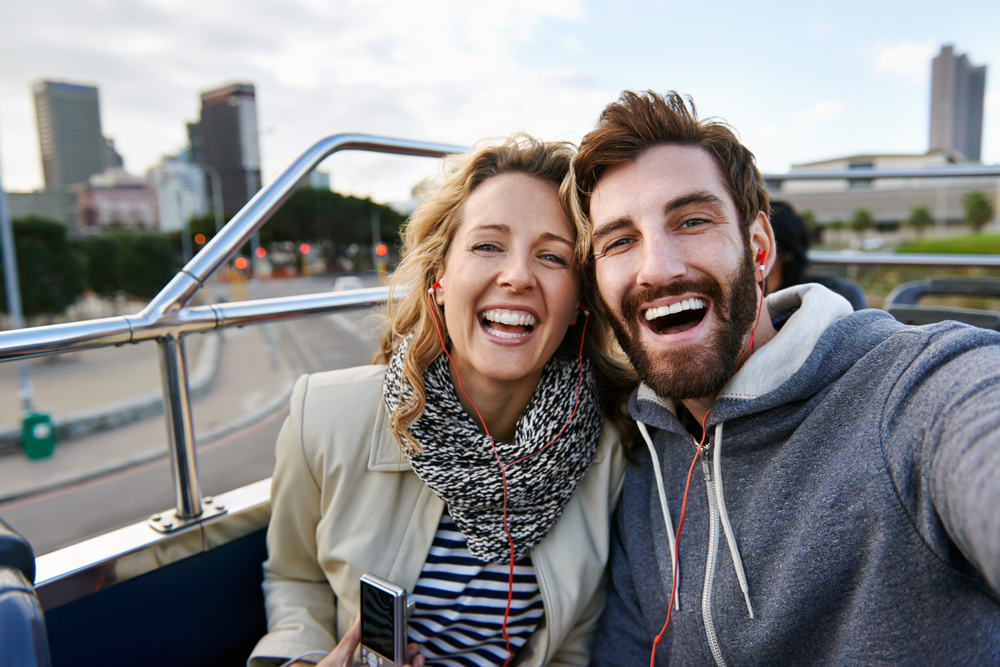 Quick recovery from LASIK surgery allows two millenials to enjoy a great day!